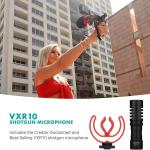 Movo iVlogger-PRO Vlogging Kit with Full Tripod for iPhone/Android - USB-C/Lightning YouTube Starter Kit for Content Creators