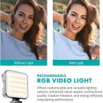 Movo iVlogger-PRO Vlogging Kit with Full Tripod for iPhone/Android - USB-C/Lightning YouTube Starter Kit for Content Creators