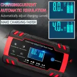 Car Battery charger ,8A 12V/4A 24V Car Battery Charger